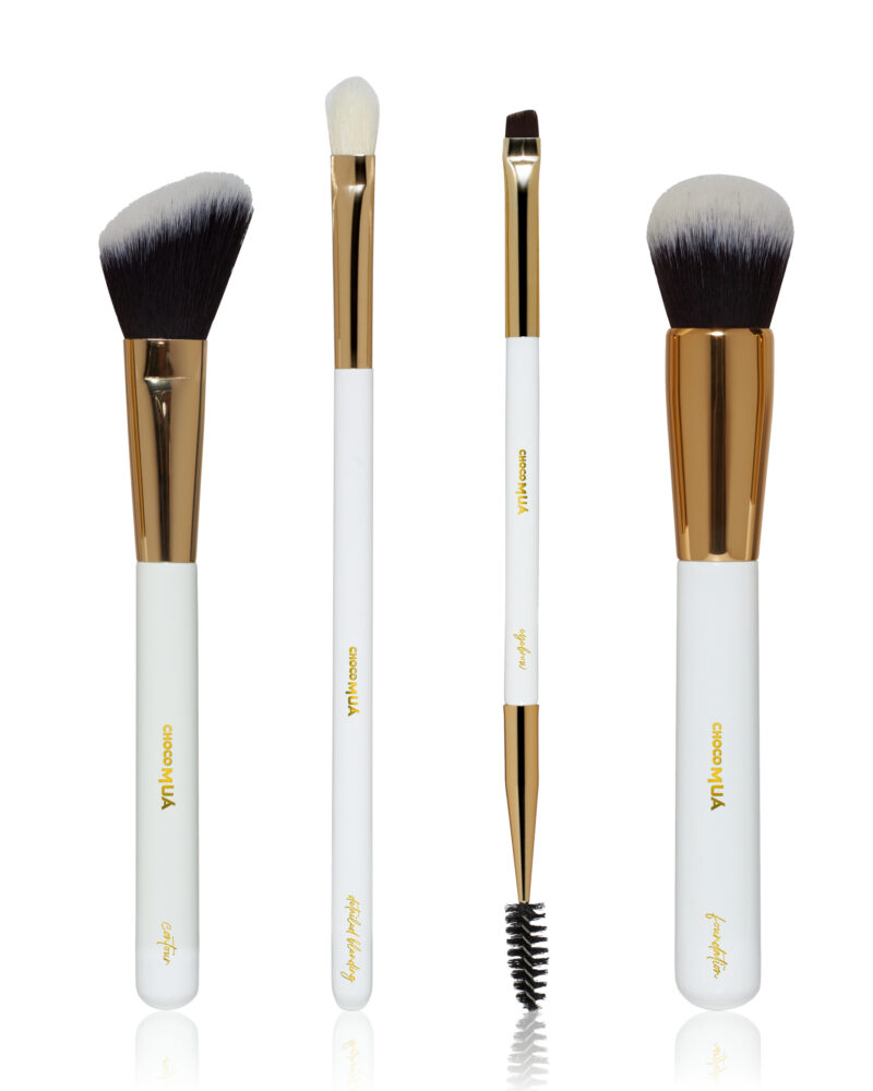 Set 4 Pensule Choco Mua Pentru Machiaj