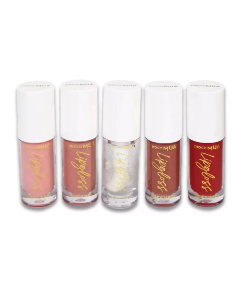 Set 5 Glossy Lip Gloss choco mua