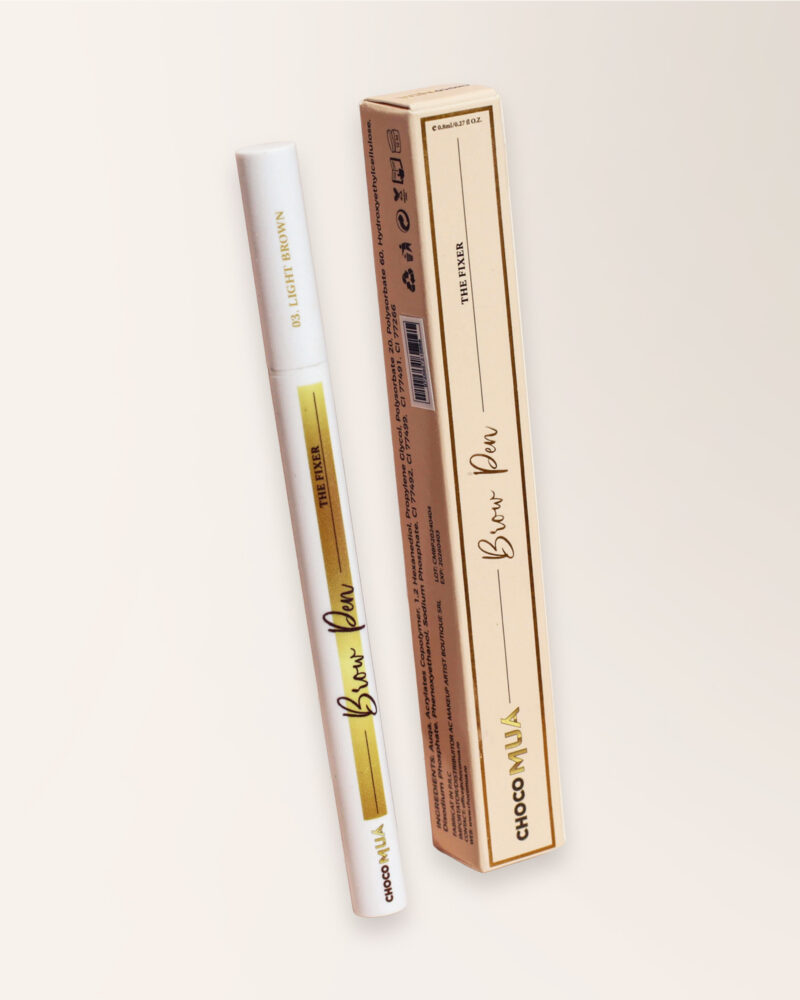 Carioca Pentru Sprancene Brow Pen Light Brown - Choco Mua