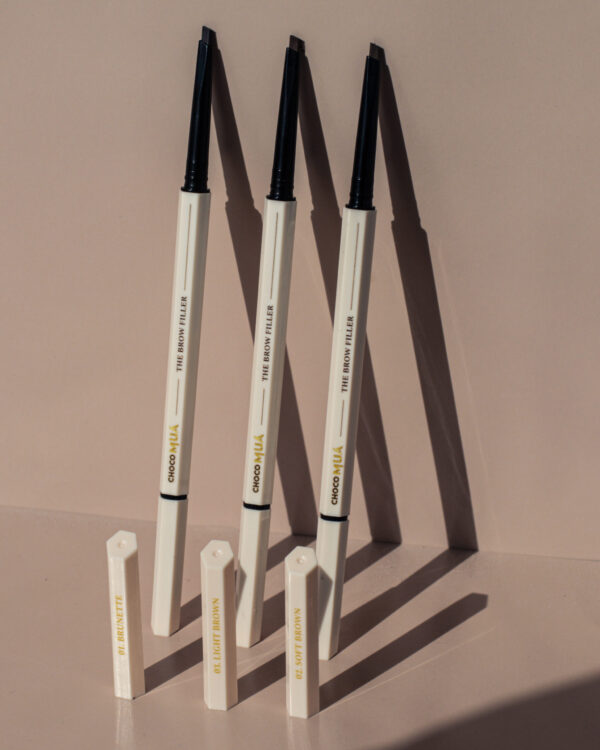Set Creion de Sprancene, Light Brown + Soft Brown + Brunette