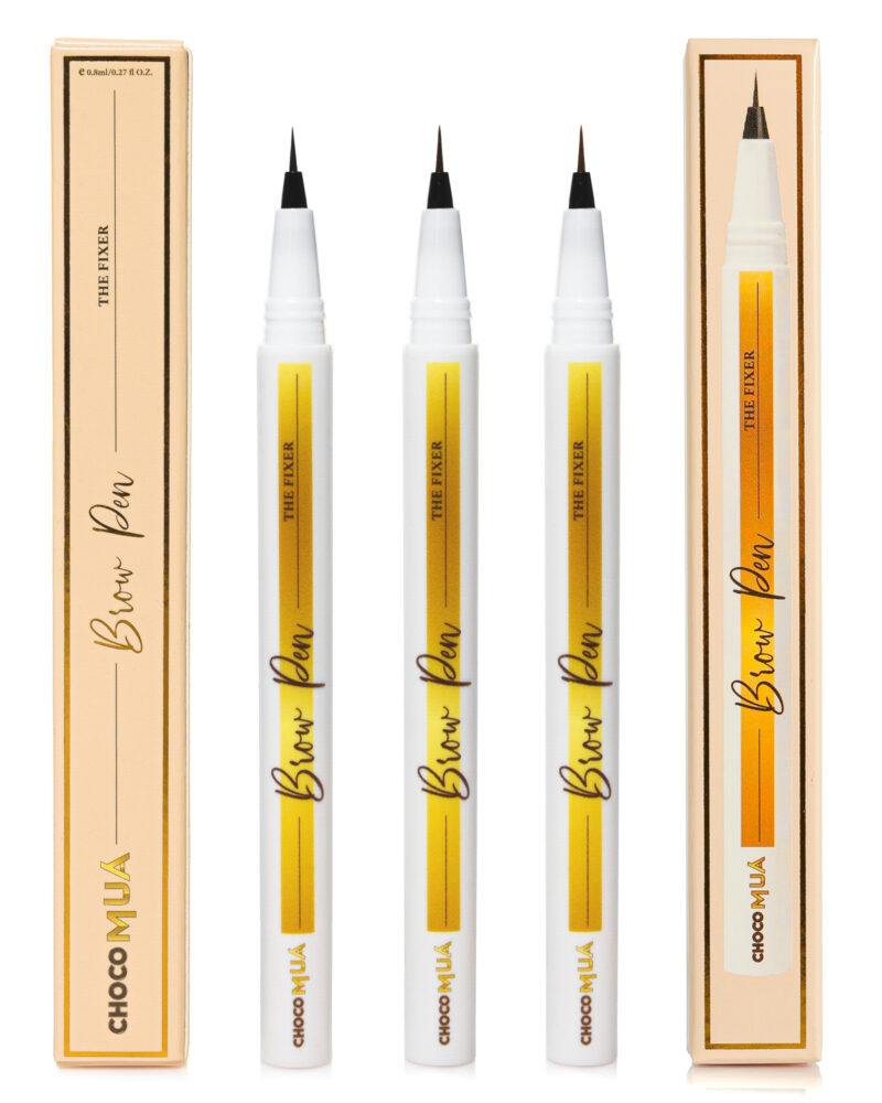 Set Carioca Pentru Sprancene Brow Pen / Brunette + Light Brown+ Intense Brunette